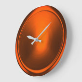 さび銅ボタン ラージ壁時計 (傾斜)