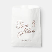 さび |スクリプト名の大き結婚すぎる フェイバーバッグ (正面)