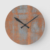 さび ラウンド壁時計 (正面)