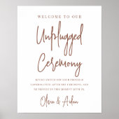 さび |手モダン動の取り外し式標識 ポスター (正面)