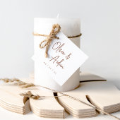 さび |手書モダンきスクリプ結婚ト フェイバータグ