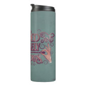 さまざまで非常に危険なグラフィック – ピンク タンブラー (回転右)