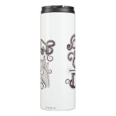 さまざまで非常に危険なグラフィック – 白 タンブラー (裏面)