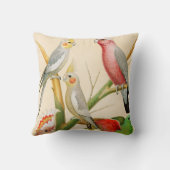 さまざまなインコ クッション (裏面)