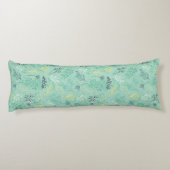 さまざまなスタイリッシュ葉の緑 ボディピロー (裏面)