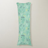 さまざまなスタイリッシュ葉の緑 ボディピロー (正面縦)