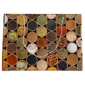 さまざまなスパイスや食材 ラージペーパーバッグ (正面)