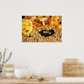 さまざまなパスタのポスター ポスター (キッチン)