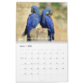 さまざまなパロットカレンダー カレンダー (3月 2026)