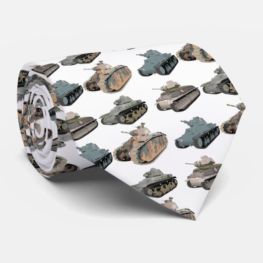 さまざまなフランスの第2次世界大戦タンク ネクタイ (ロール)