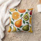 さまざまなフルーツパターンクッション クッション (ブランケット)