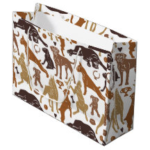 さまざまなポーズのボクサー犬の漫画