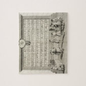 さまざまなロッジのためのシンボルや象徴を持つ自由な石大工、 ジグソーパズル (縦)