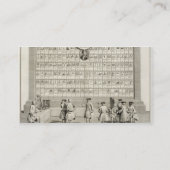 さまざまなロッジのためのシンボルや象徴を持つ自由な石大工、 名刺 (裏面)