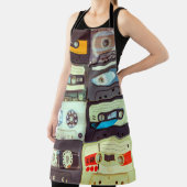 さまざまなヴィンテージオーディオカセット エプロン (インサイチュ)