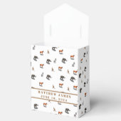 さまざまな動物をテーマにした赤ちゃんシャワー フェイバーボックス (オープン)