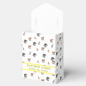 さまざまな動物をテーマにした赤ちゃんシャワー フェイバーボックス (オープン)