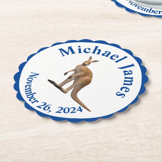 さまざまな動物 ペーパーコースター (アングル)