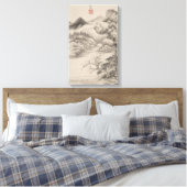 さまざまな古いマスターのスタイルで | B&W キャンバスプリント (インサイチュ (寝室))