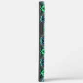 さまざまな形状を生成する緑のスケッチ反復 Case-Mate iPhoneケース (裏面 / 右)