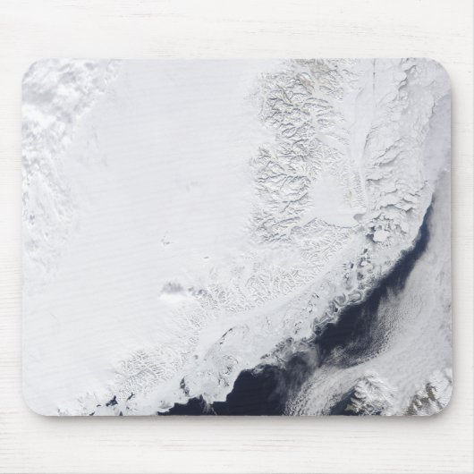 さまざまな種類の海氷 マウスパッド (正面)