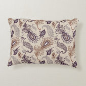 さまざまな羽パターン アクセントクッション (裏面)