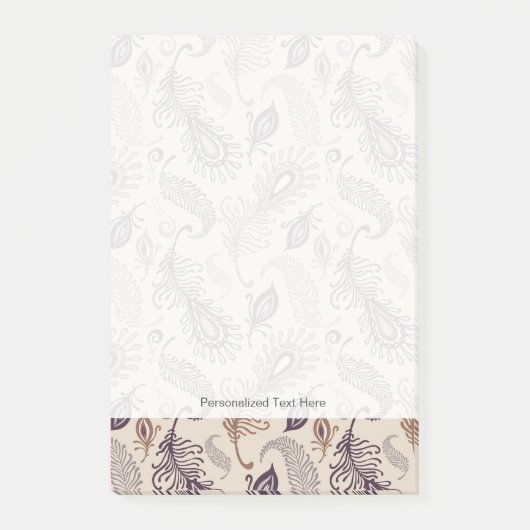 さまざまな羽パターン ポストイット (正面)