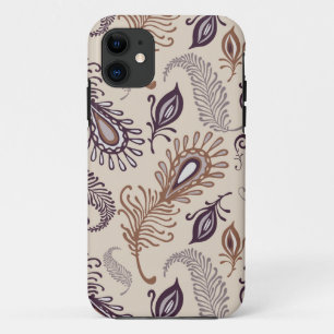 さまざまな羽パターン iPhone 11 ケース
