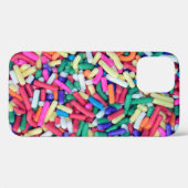 さまざまな色のデコールの写真を閉じる Case-Mate iPhoneケース (裏面 (横))