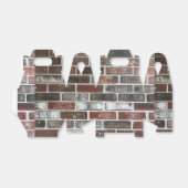 さまざまな色のレンガの壁パターン フェイバーボックス (折り畳みなし)