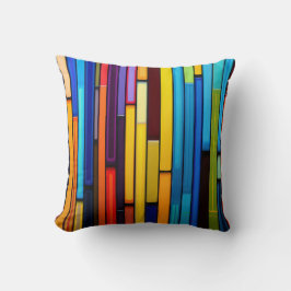 さまざまな色の多くのバー クッション