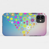 さまざまな色の花iPhoneケース Case-Mate iPhoneケース (裏面(横))