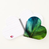 さまざまな色合いの緑 ノートブック (内部)