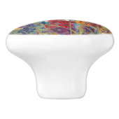 さまざまな花 セラミックノブ (側面)