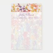 さまざまな花 ポストイット (正面)