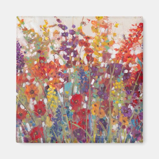 さまざまな花 マグネット (正面)