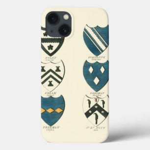 さまざまな英国の家の家紋 iPhone 13ケース