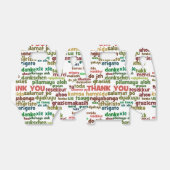 さまざまな言語でお礼を言う複数の方法 フェイバーボックス (折り畳みなし)