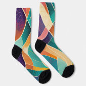 さまざまな質感で図形を色付けする ソックス (右)