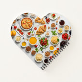 さまざまな食品 ノートブック (裏面)