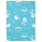 さまざまな飲み物 クリップボード (裏面)