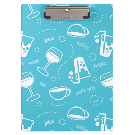 さまざまな飲み物 クリップボード (正面)