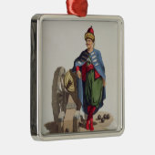 「さまざまなNat.のコスチュームからのトルコの兵士、 メタルオーナメント (右)
