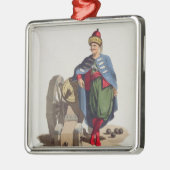 「さまざまなNat.のコスチュームからのトルコの兵士、 メタルオーナメント (左)