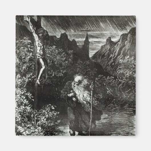 さまよいユダヤ人 マグネット (正面)