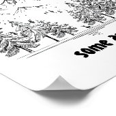 さまよい人はおもしろいユーモア失った引用文マグではない ポスター (角)