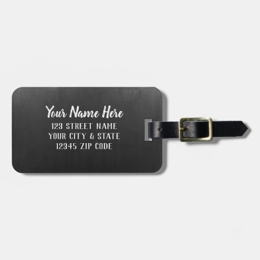 さまよい人はみな引用文ではない失った |荷物タグ ラゲッジタグ (正面横)