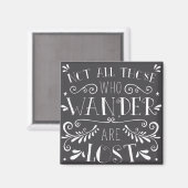 さまよい人はみな磁石だ失ったろう マグネット (正面/裏面)