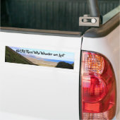 さまよい人はバンパーのステッカー失ったばかりではない バンパーステッカー (トラック上)