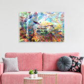 さまよい人は全て失った引用文だ キャンバスプリント (インサイチュ (リビング))